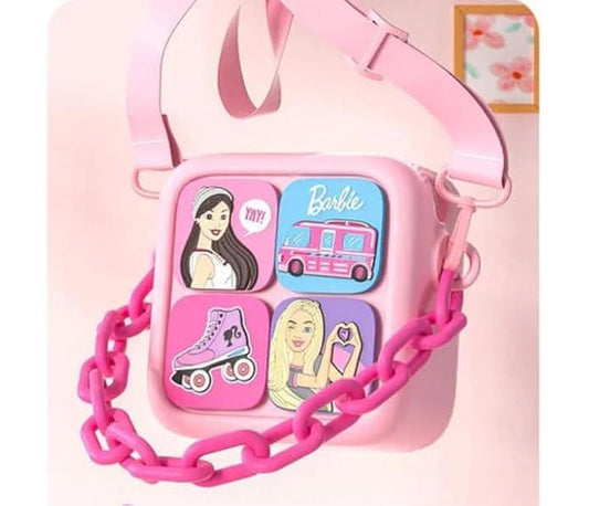 Barbie Design Shoulder Sling & Hand Bag For Girls - The Party Store
