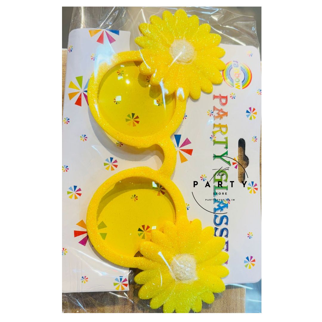 Flower goggles