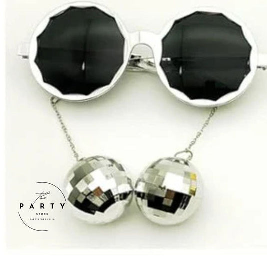 Hanging Disco Ball Party Glasses Eyewear Costume Stag Night