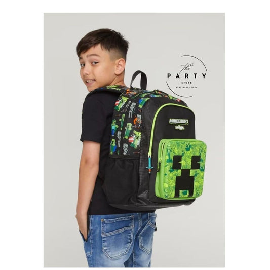 Minecraft theme Kids Backpack