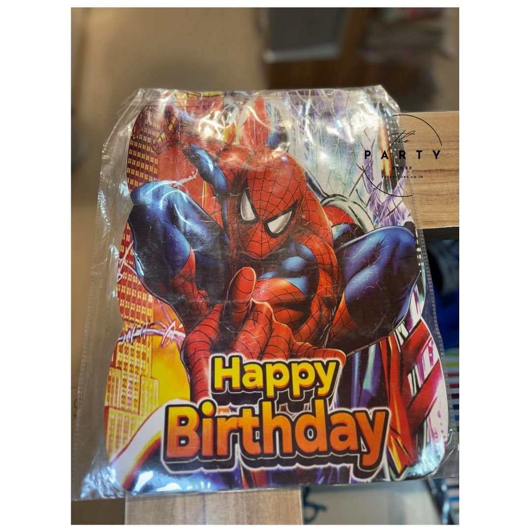 Spiderman theme piñata bag