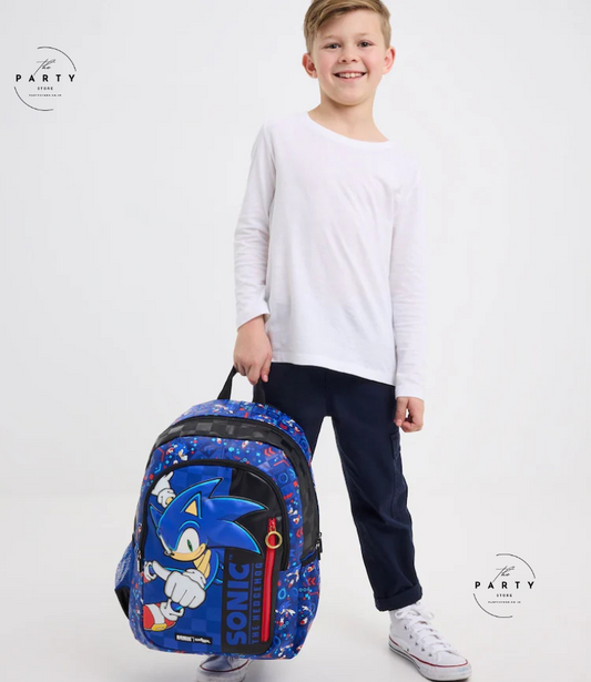 Sonic theme Backpack for kids