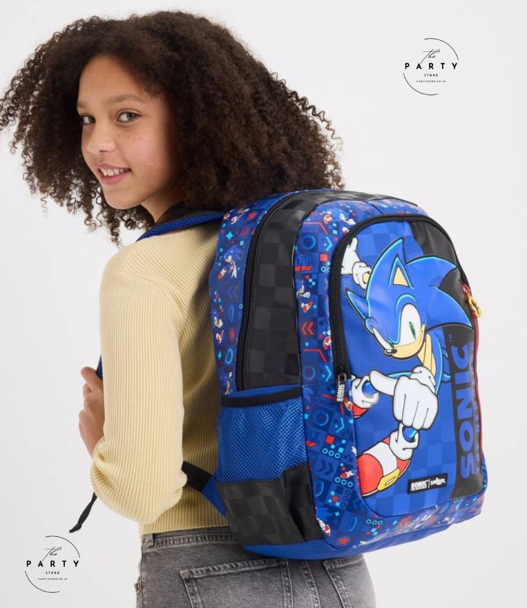 Sonic theme Backpack for kids