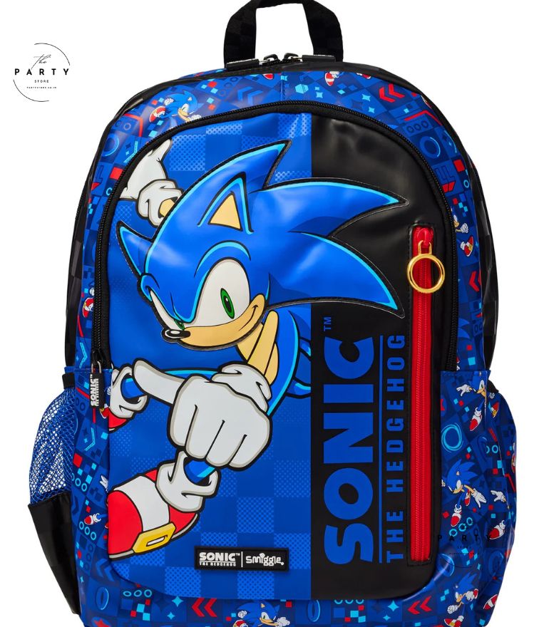 Sonic theme Backpack for kids