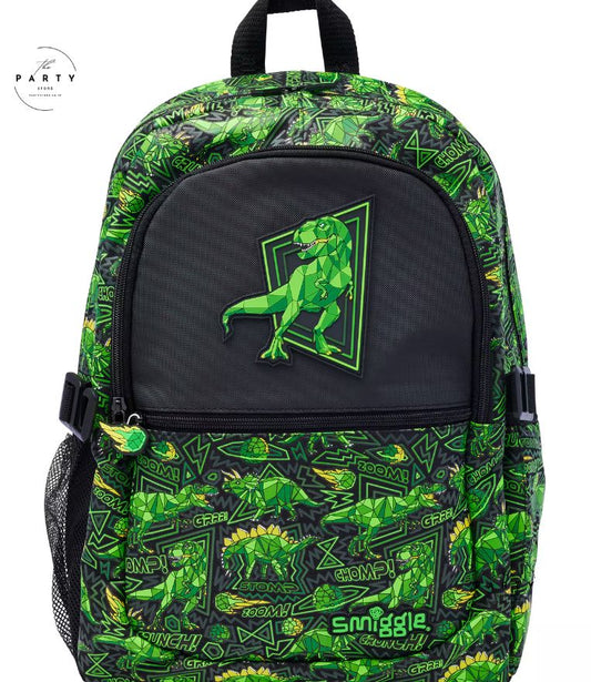 Smiggle backpack dinosaur