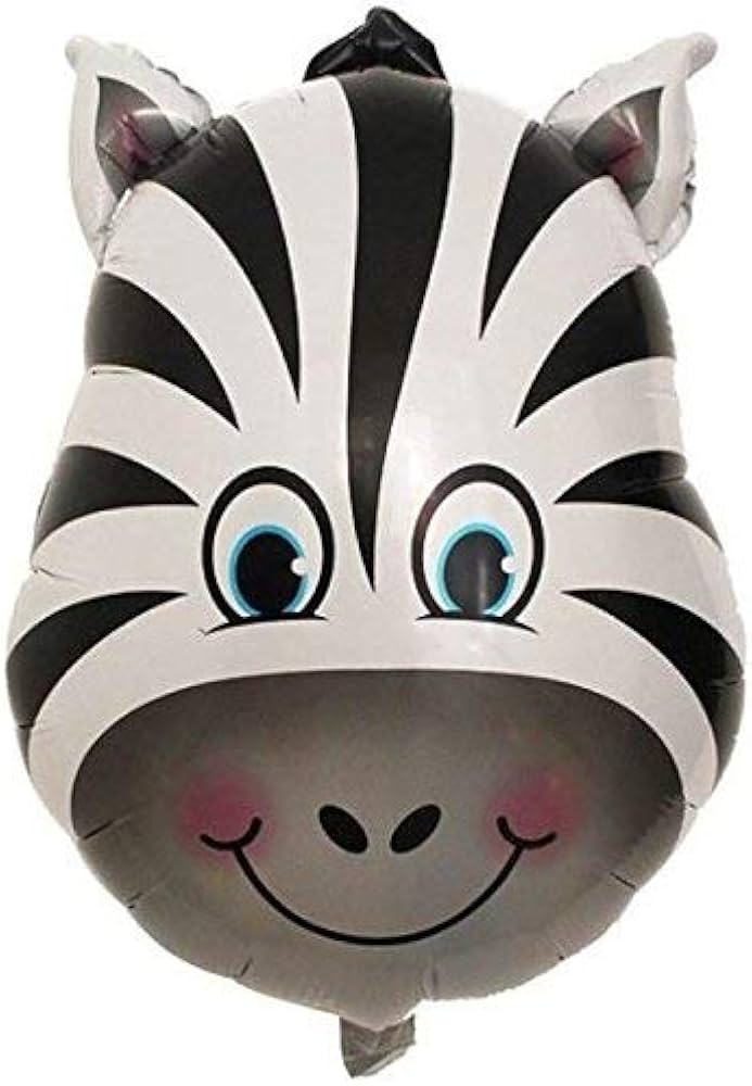 Animal Head Helium inflatable Foil Balloon for Kid Birthday Party Set of 1