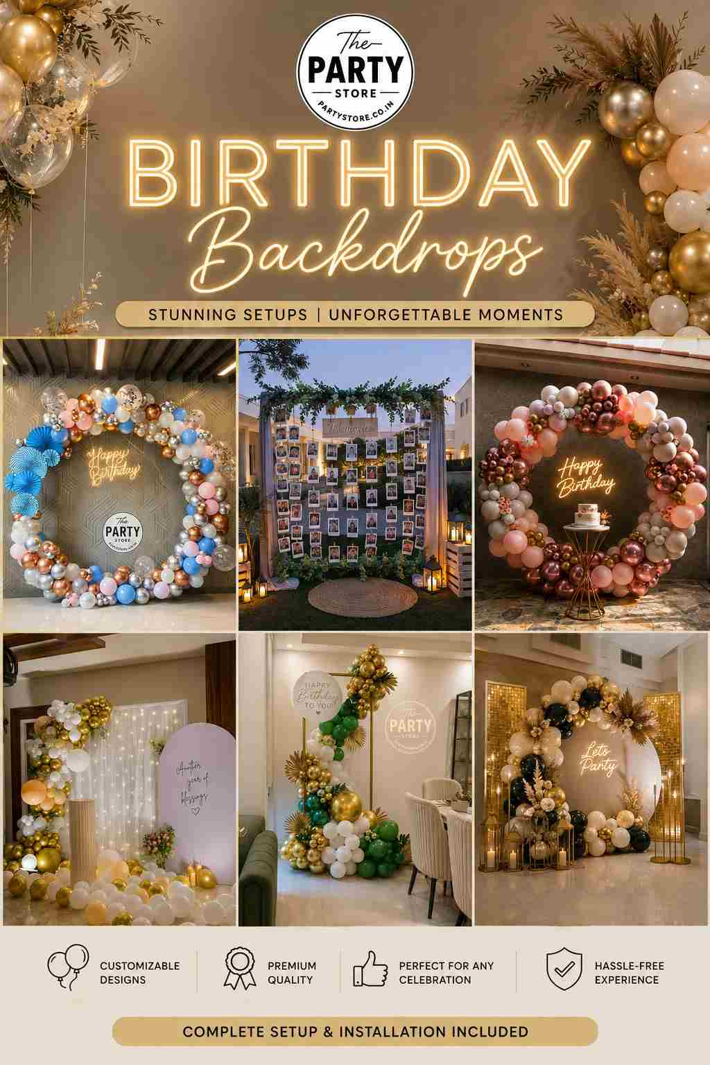 Party Decoration Services &amp; Setup Packages | The Party Store