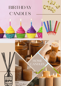 Candles & Cake Toppers - The Party Store