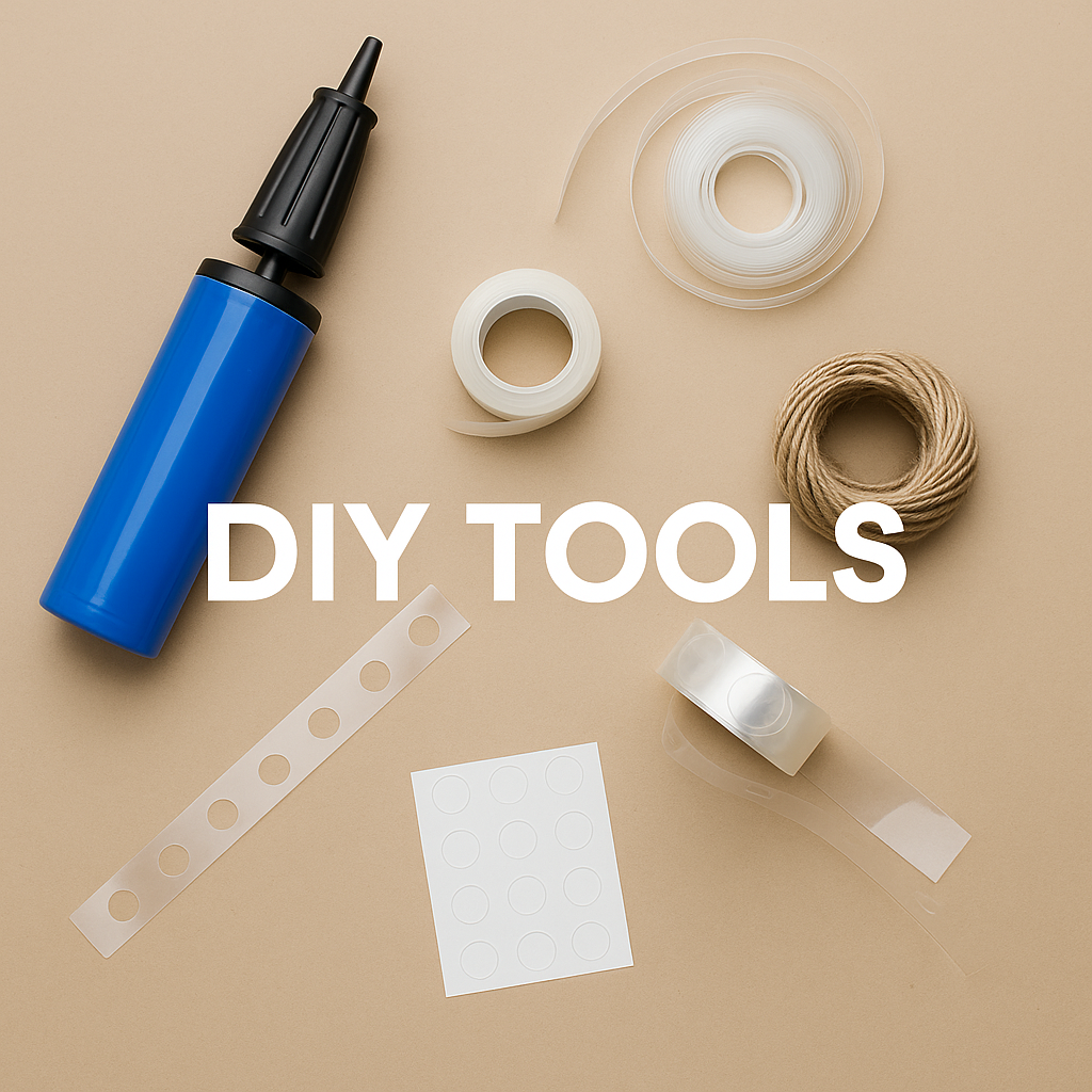DIY Balloon Decor Tools Collection – Pumps, Arch Tape & Accessories