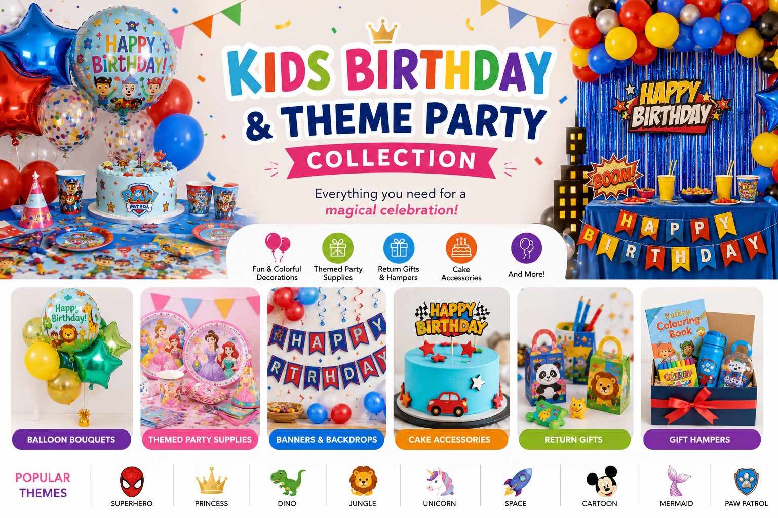 Kids Birthday and Themes