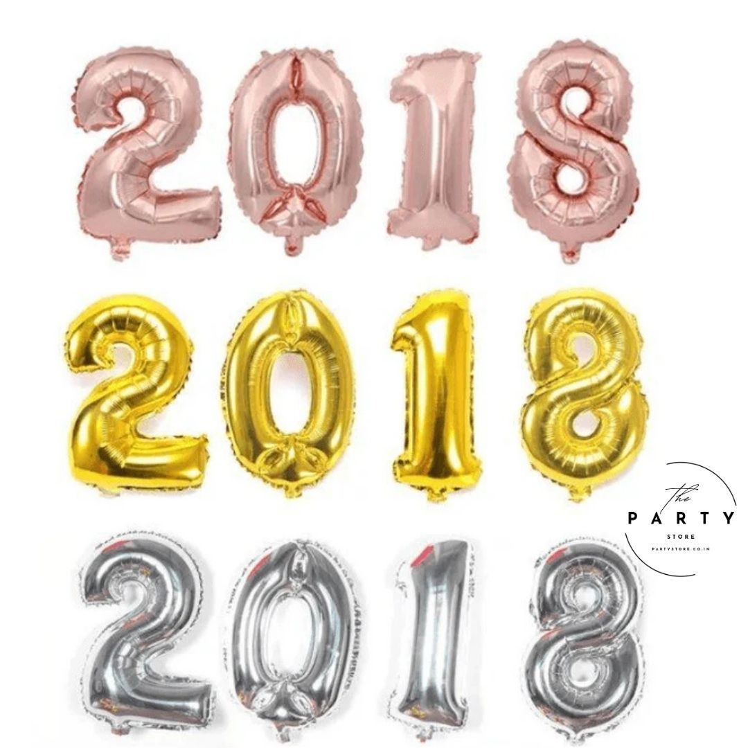 16 inch inflatable milestone number balloons