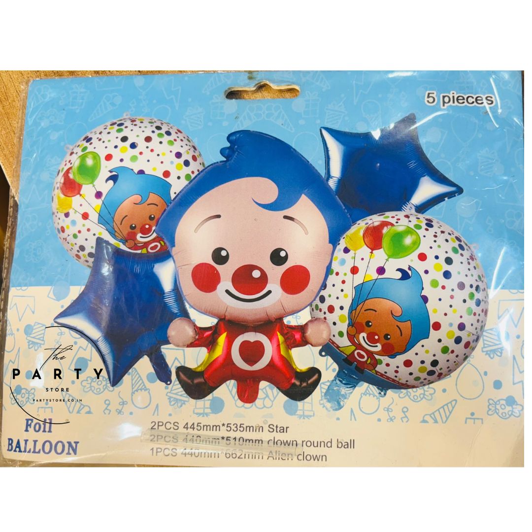 Joker balloon pack of 5 Balloon