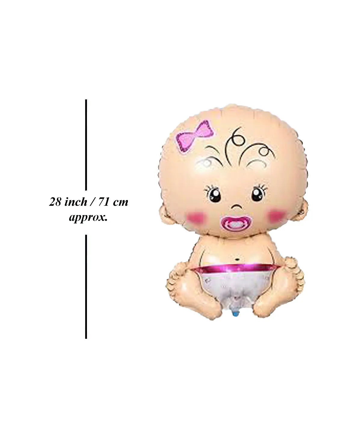 Baby Girl And Boy Balled Foil Balloon For Baby Shower,Welcome Single Foil