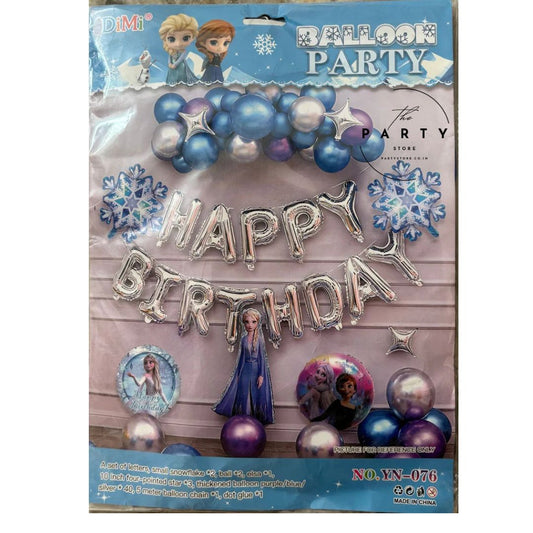 Frozen Princess theme decoration kit for kids Birthday Party
