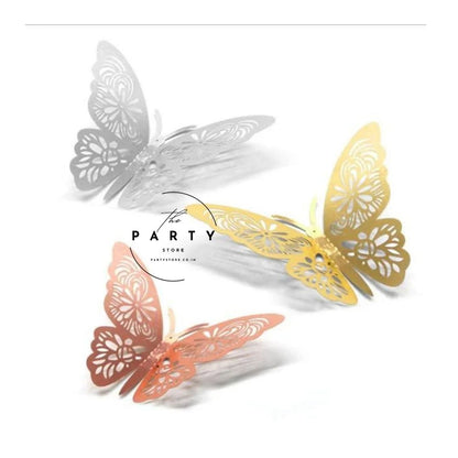 3D Butterfly Wall Stickers Butterfly Wall Decals for Home Decor (Pack of 12Pcs)