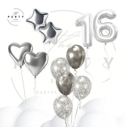 16th Birthday Milestone Birthday Balloons