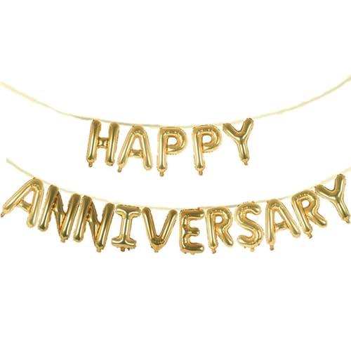Happy Anniversary Foil Balloon For Marriage Anniversary - The Party Store