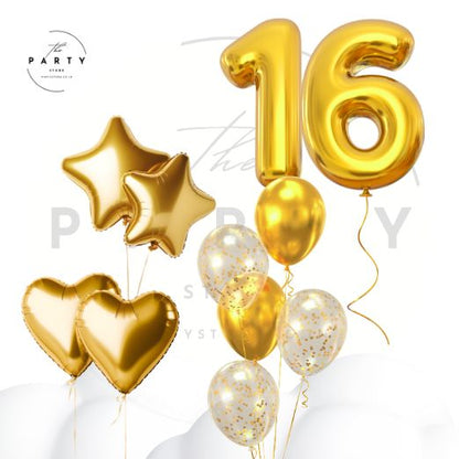 16th Birthday Milestone Birthday Balloons
