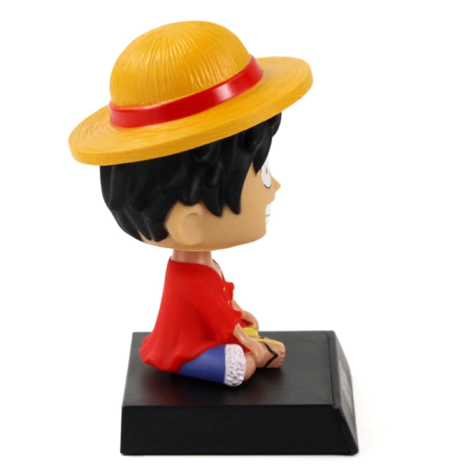 Super Hero Monkey D. Luffy Action Figure Limited Edition Bobblehead Car Dashboard - The Party Store