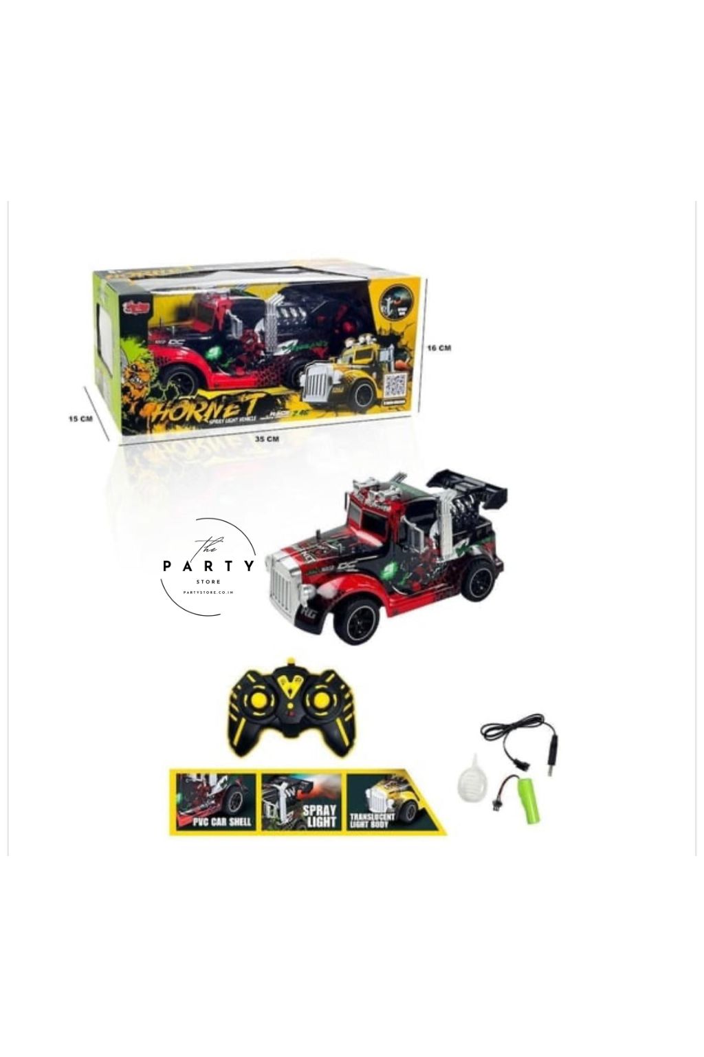 Monster Hornet Spray Toy Car