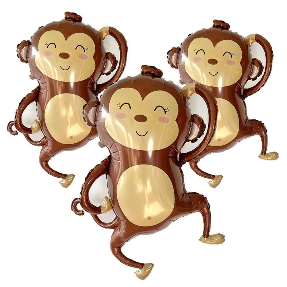 Monkey Shape Foil Balloon for Parties and Events (Pack of 1) - The Party Store