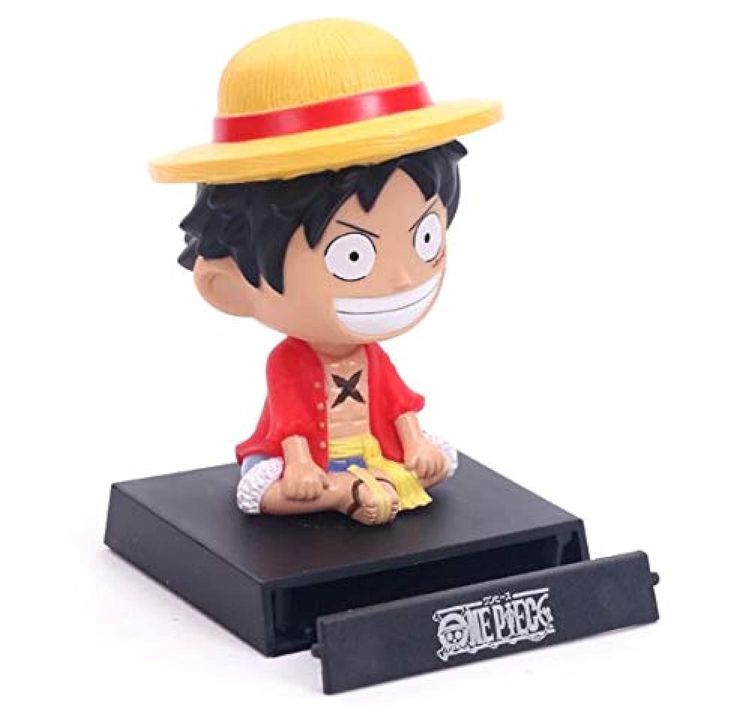 Super Hero Monkey D. Luffy Action Figure Limited Edition Bobblehead Car Dashboard - The Party Store