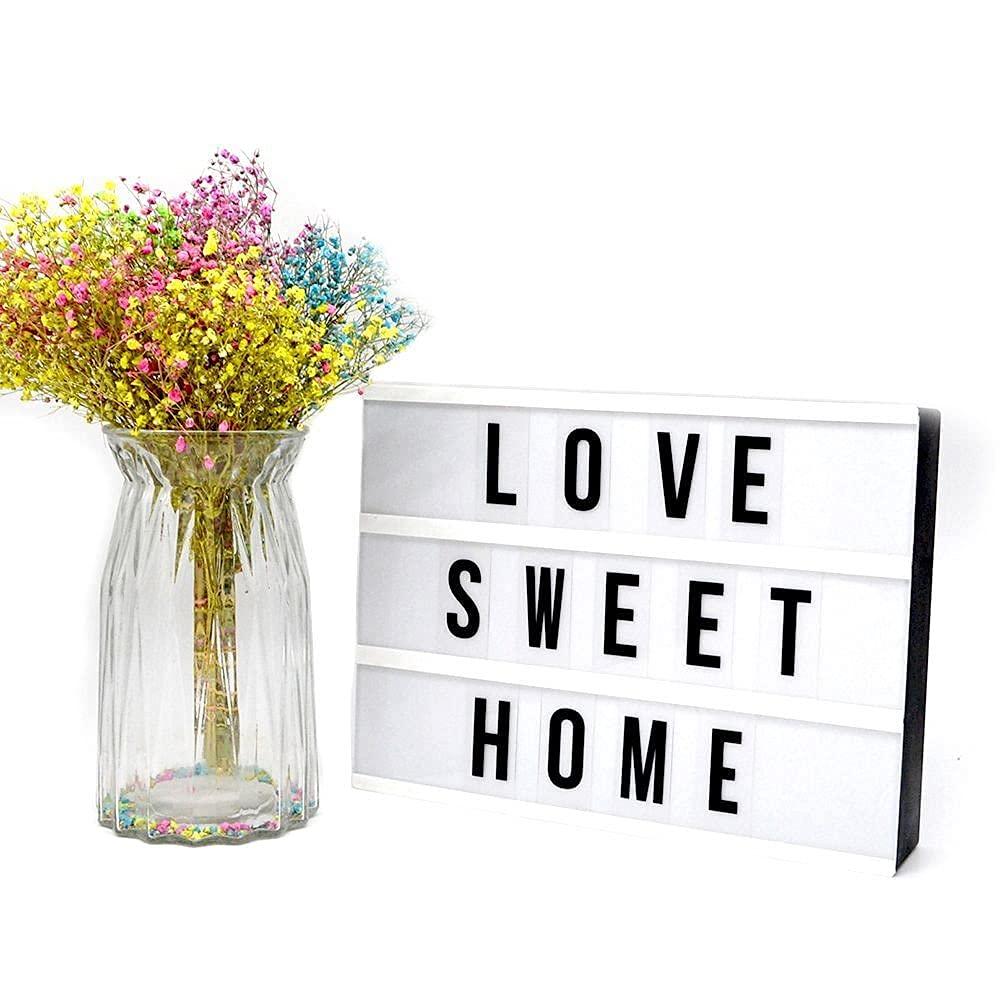 Cinema A4 Size Light Box with Letters, Symbols, Numbers USB Or Battery Powered - The Party Store