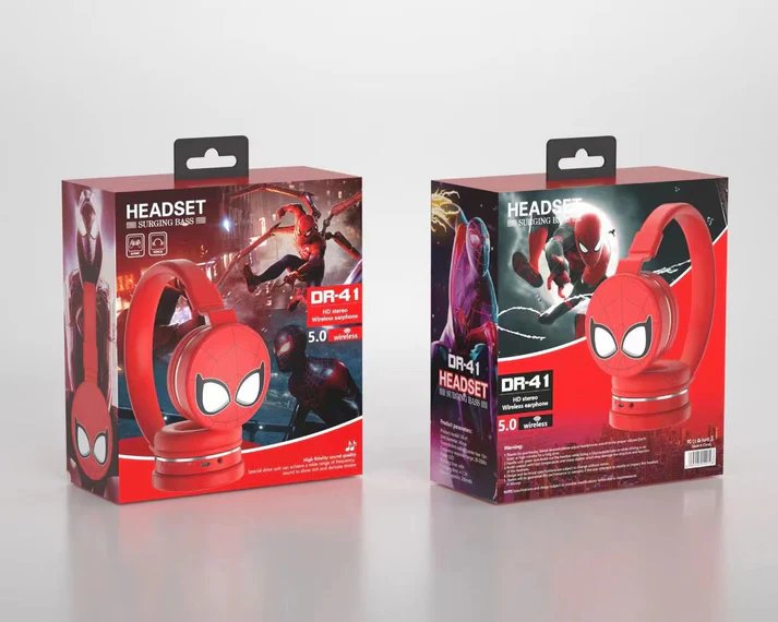 Spiderman Wireless Headphones for Kids – Safe, Comfortable