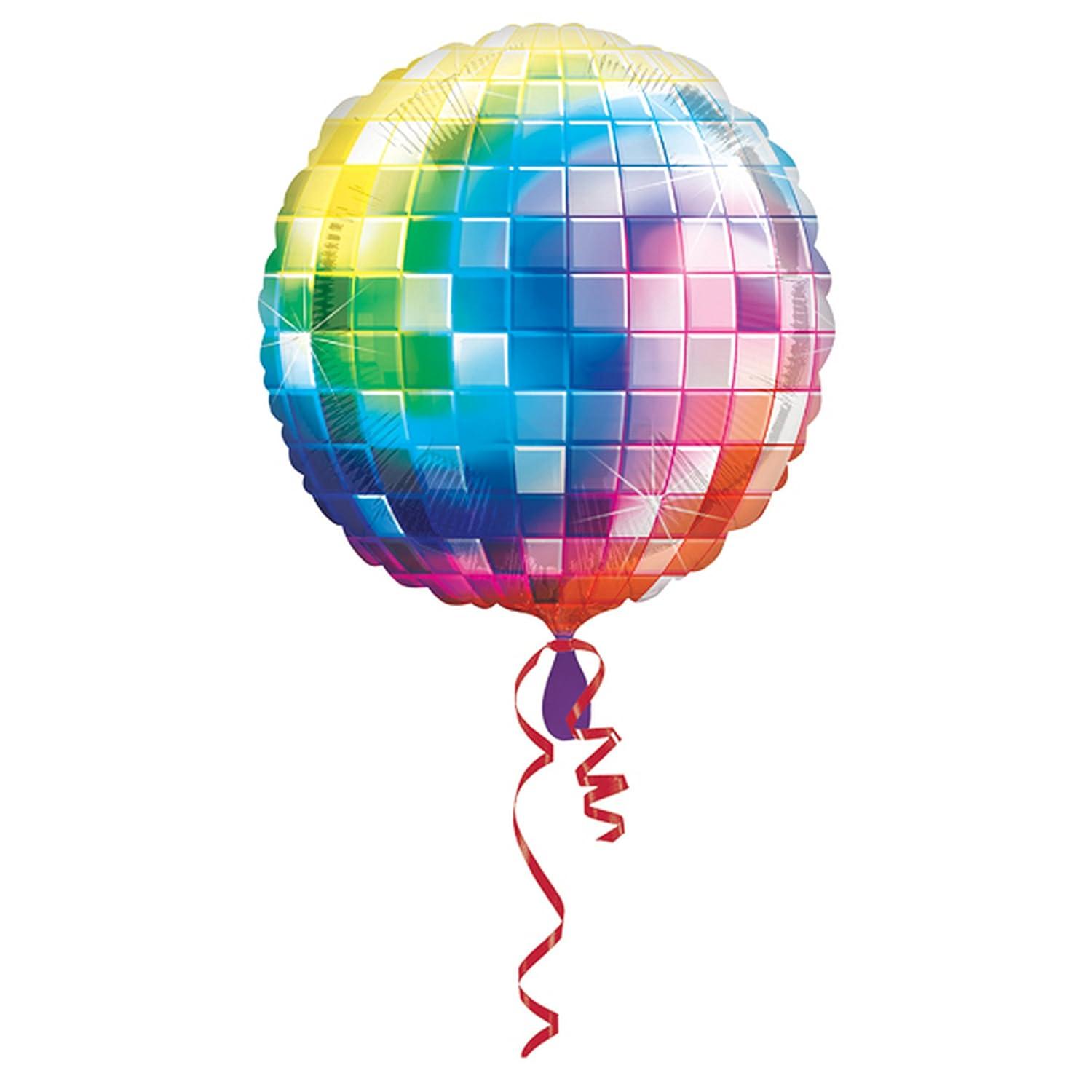 Disco Ball 4D foil Balloon (Pack of 1) - The Party Store