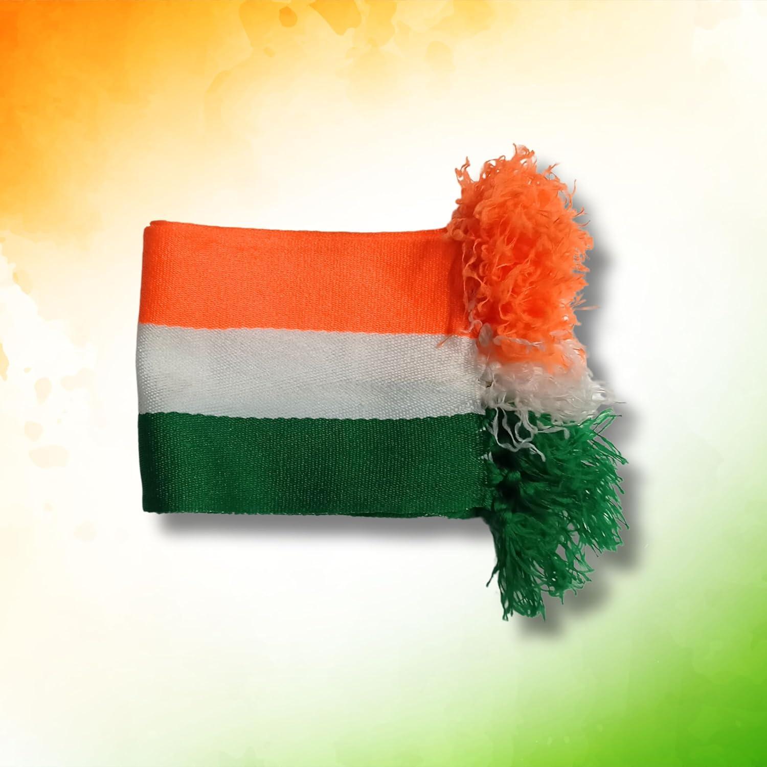 Tricolor Stripped Stole for Republic Day - Independence Day - The Party Store