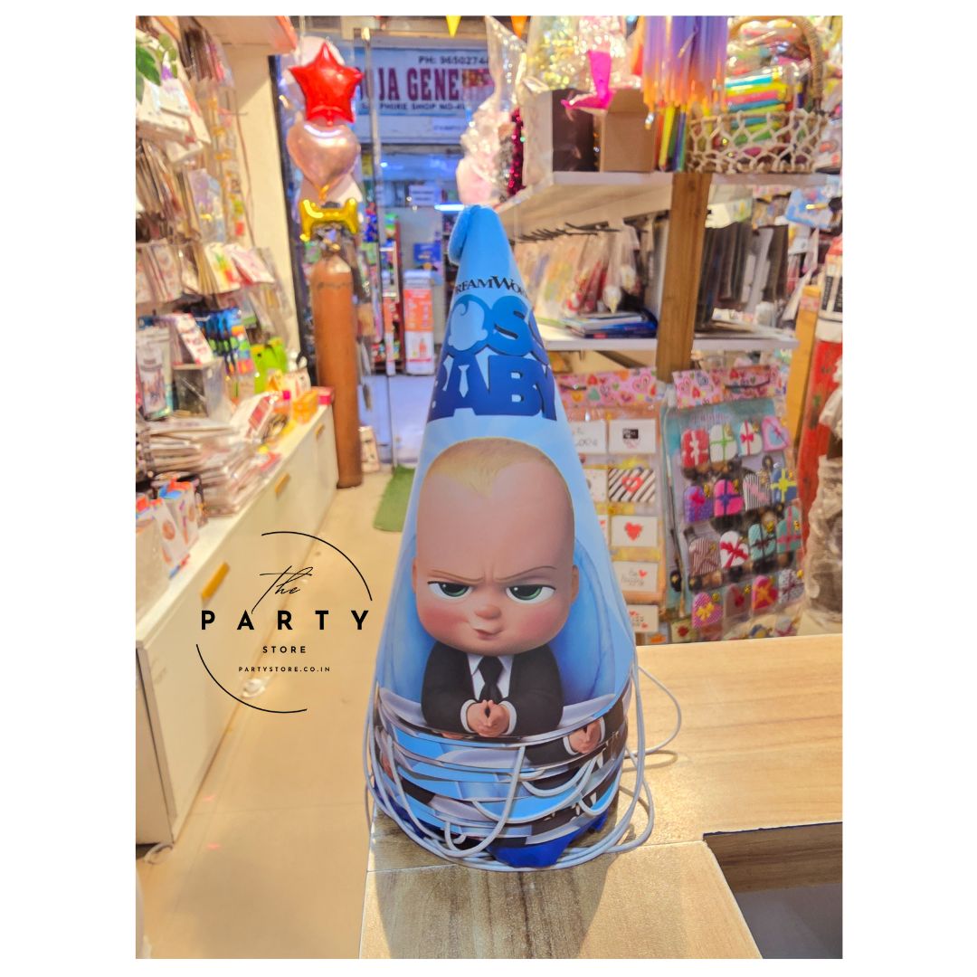 Boss Baby Birthday Party theme caps