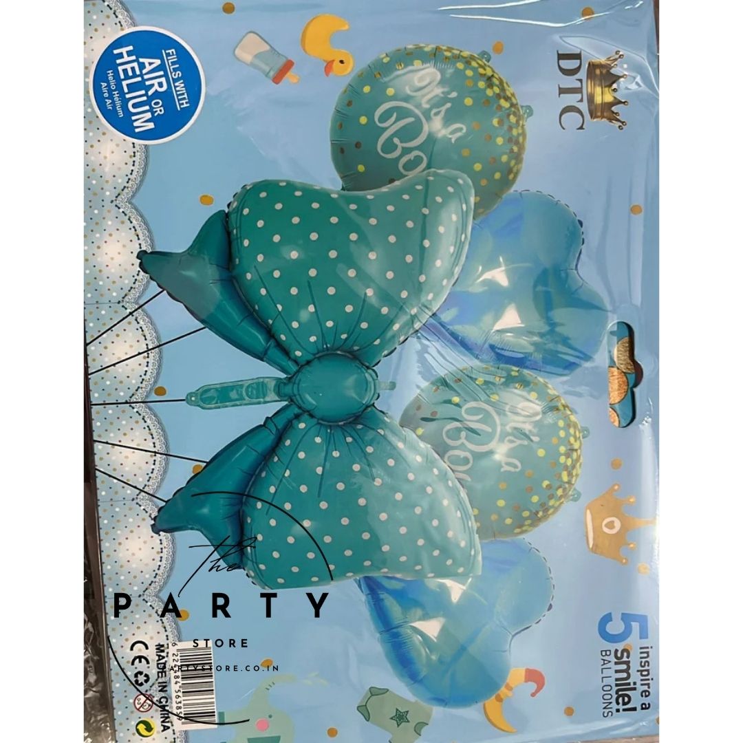 Baby Shower Baby Arrival Bow Foil Balloon Balloon