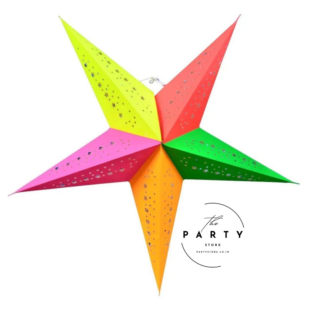 Beautiful Hanging Star | Decorative Star Multicolor for Home &amp; Office Décor