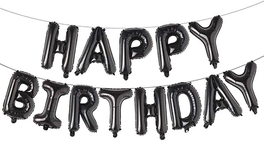 Happy Birthday Banner | Paper, Foil, Cursive Foil &amp; Bunting Decorations