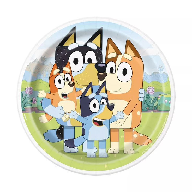 Disposable theme plates for kids party