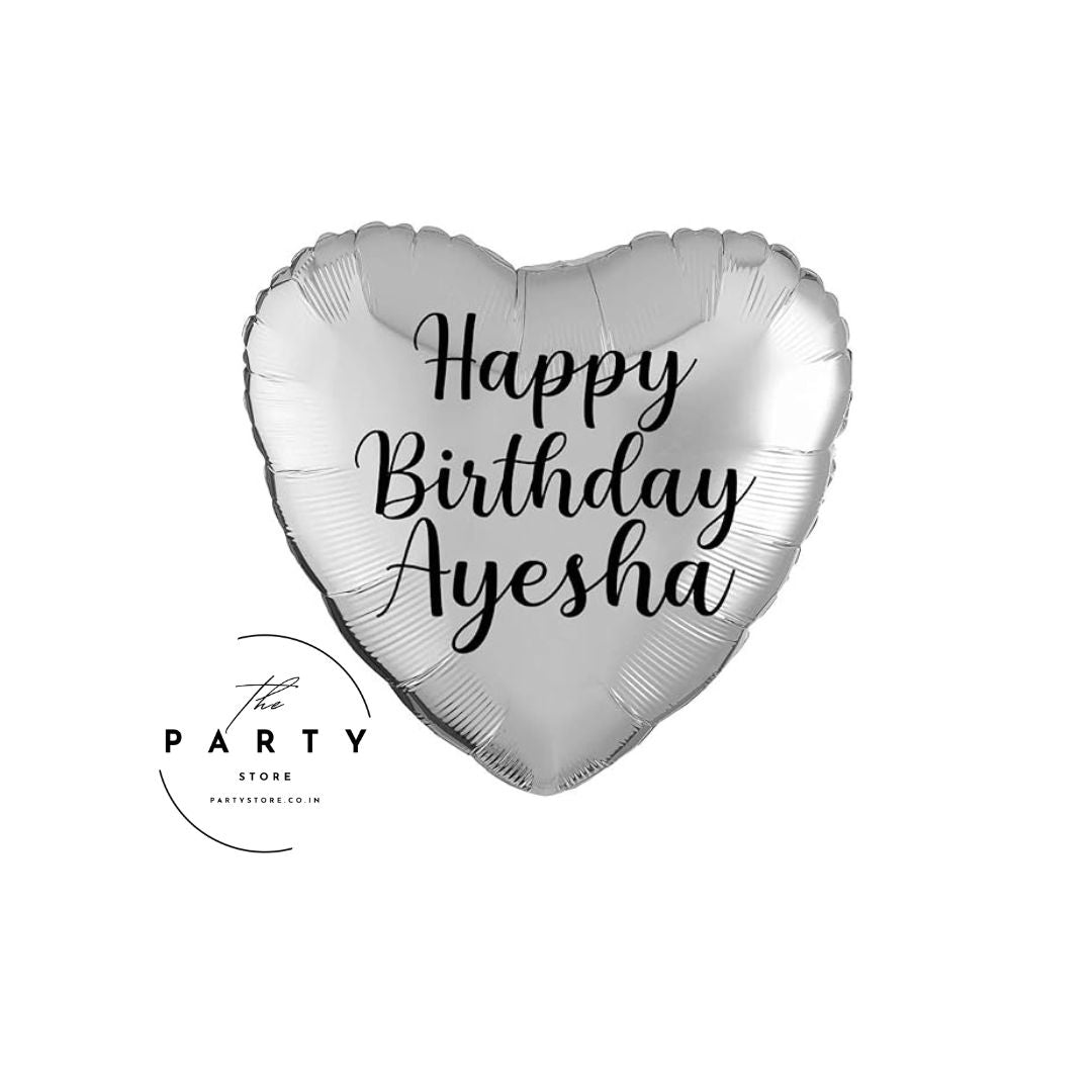 Personalised Balloon Custom Vinyl Sticker