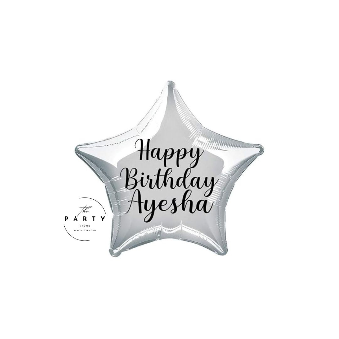 Personalised Balloon Custom Vinyl Sticker