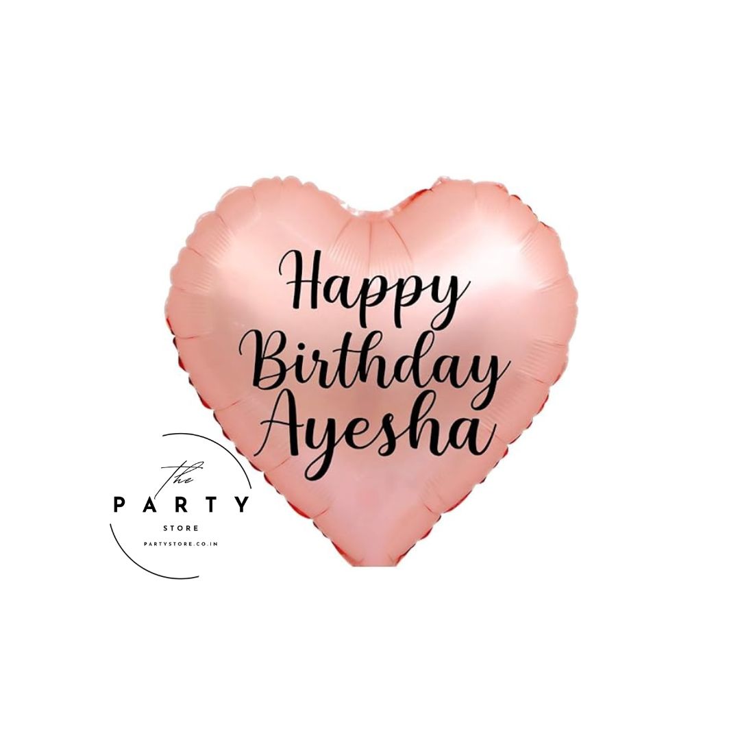 Personalised Balloon Custom Vinyl Sticker