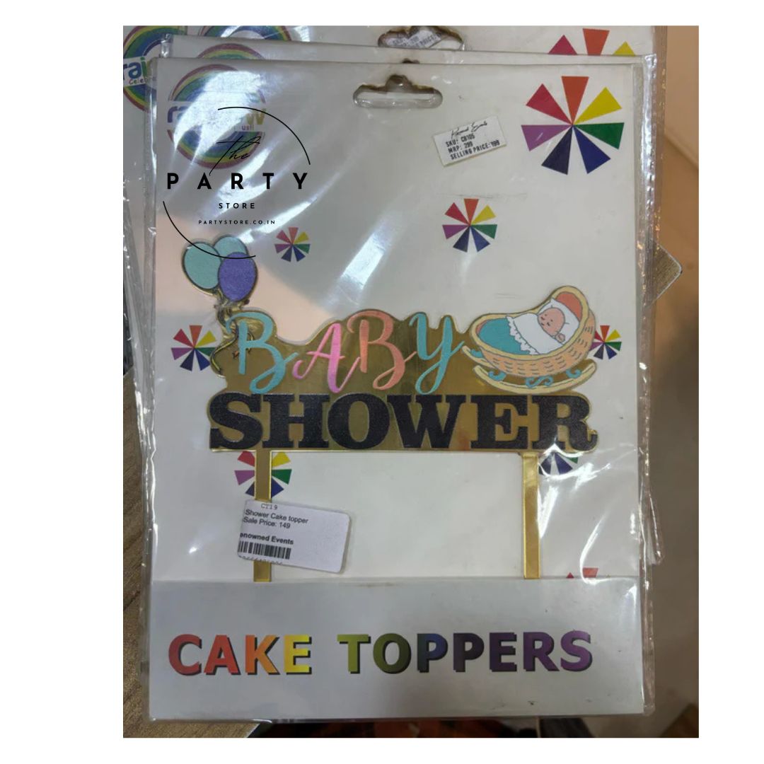 Baby Shower Cake Topper