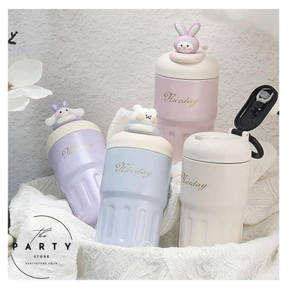 Coffee Mug Stainless Steel Travel Mug Insulated Vacuum Thermal Mug Leak-Proof Travel Mug with Lid for Coffee