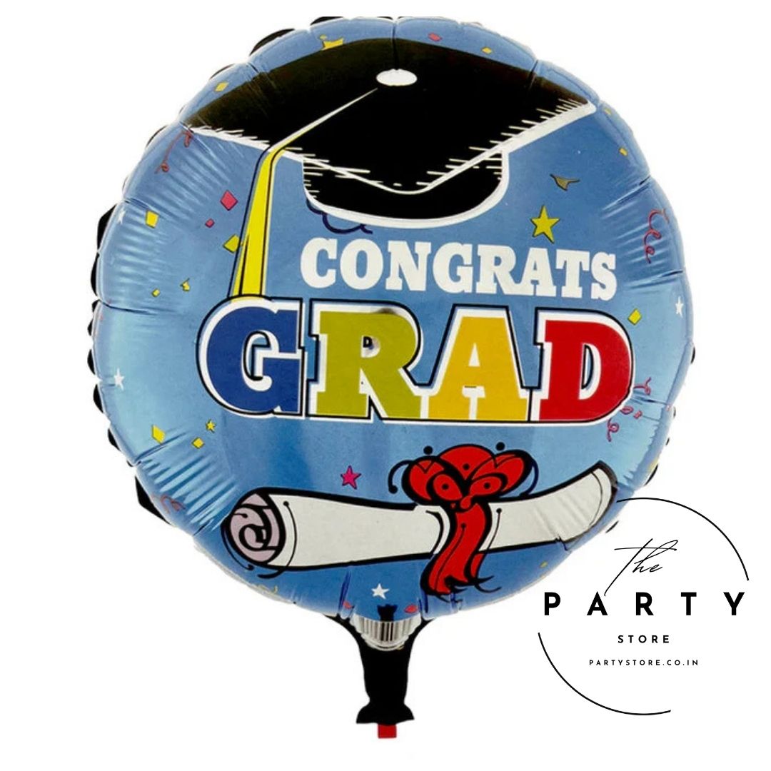 Congrats Grad Helium inflatable Foil Balloon