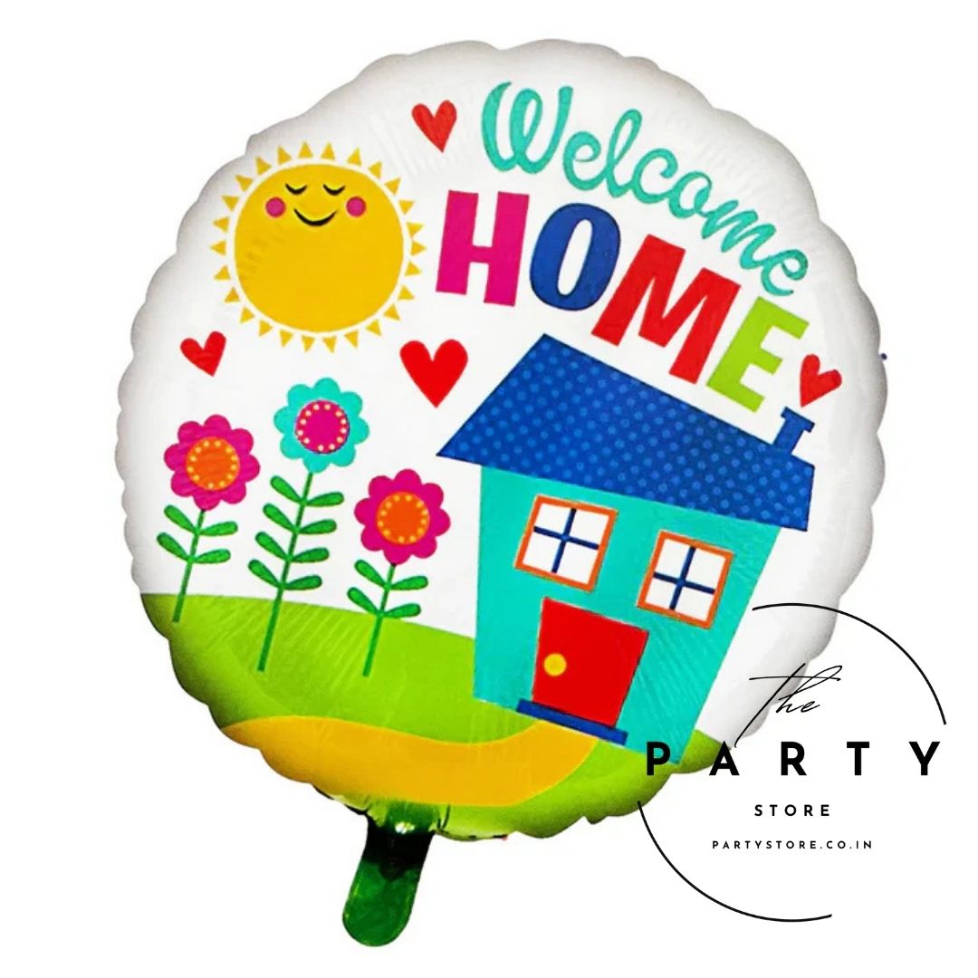 Welcome Home Helium Inflatable foil Balloon
