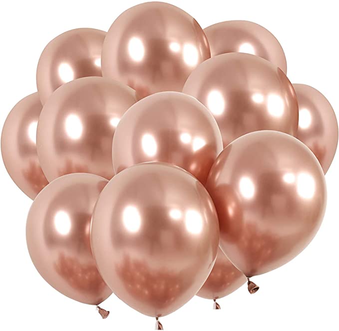 Chrome Helium Balloons Online | Metallic Floating Balloons