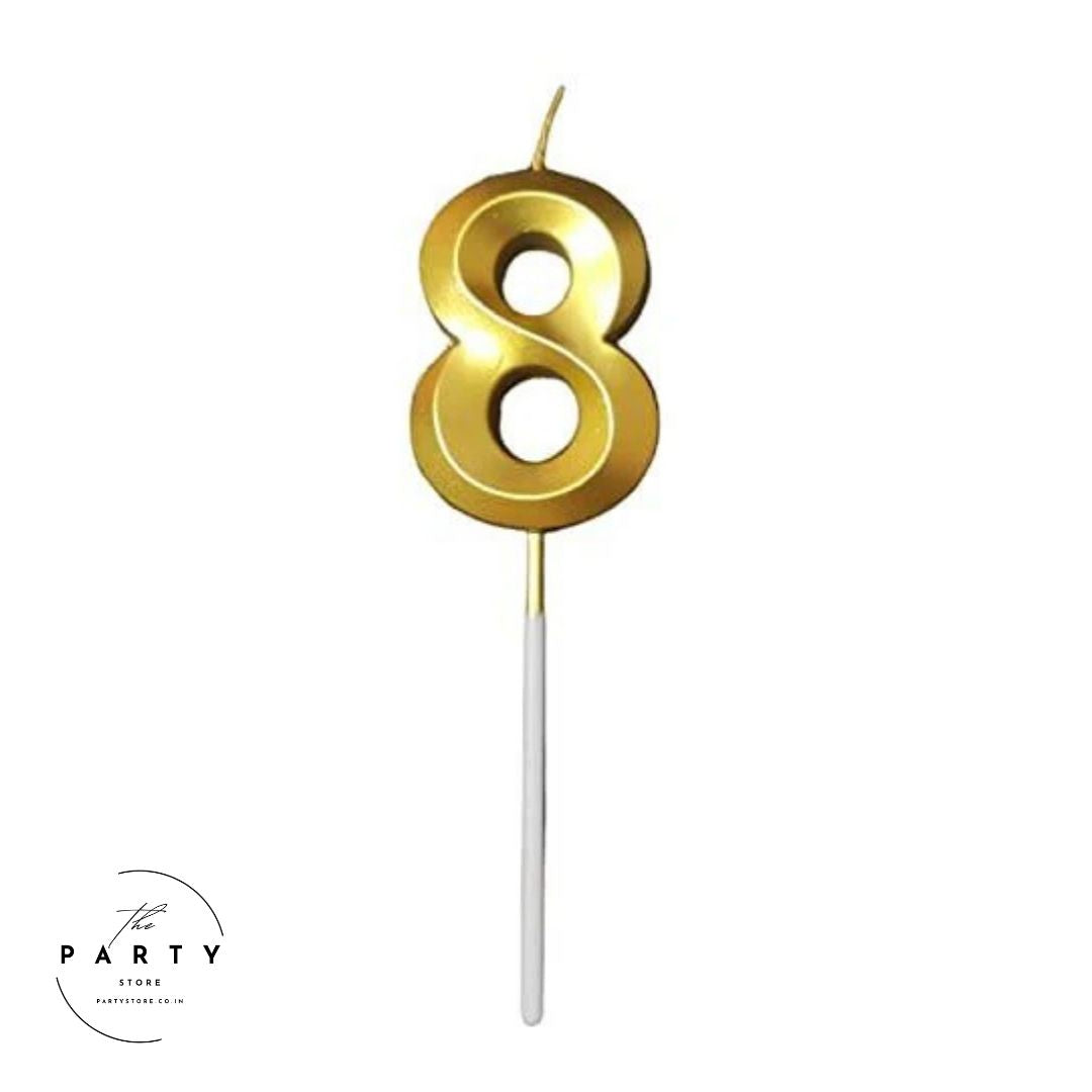 Decorative Number candle for Birthday Cake
