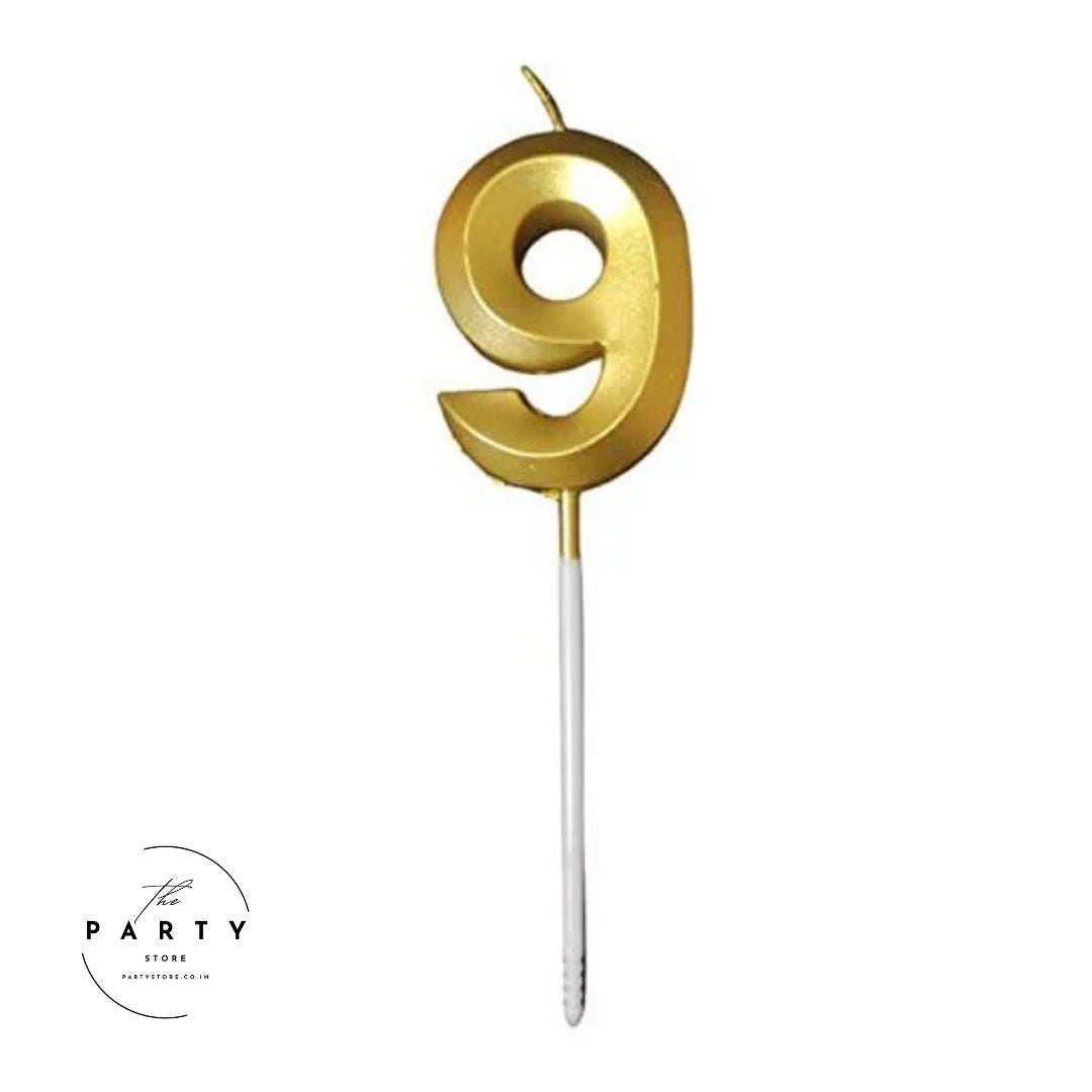 Decorative Number candle for Birthday Cake