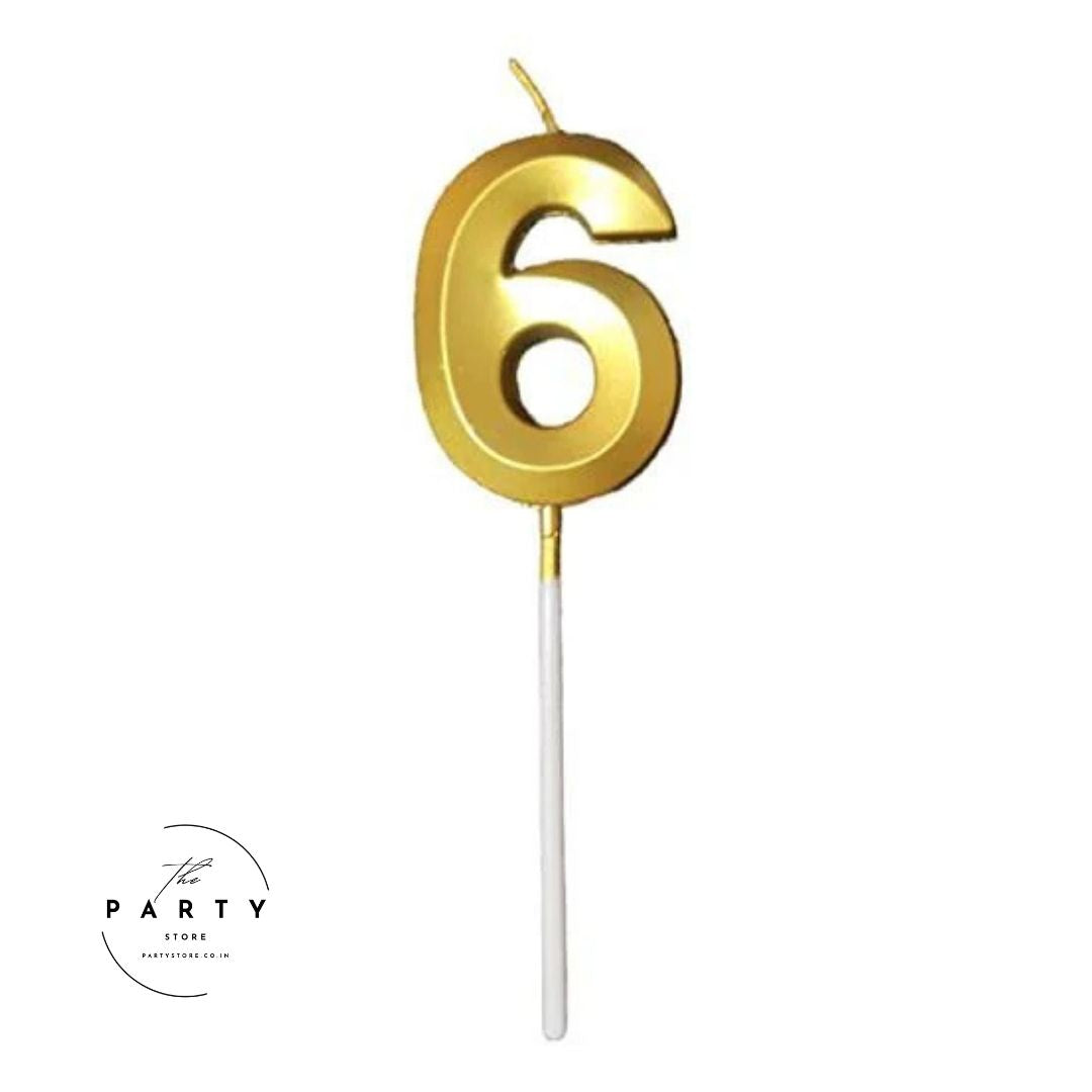 Decorative Number candle for Birthday Cake