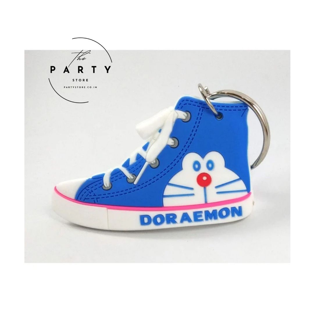 Doraemon Double-Sided Shoes Rubber Keychain