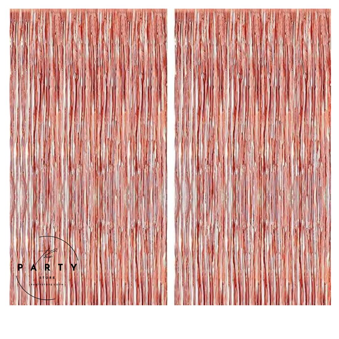 Foil Curtain for Birthday, Anniversary, Marriage and Bachelorette Decoration