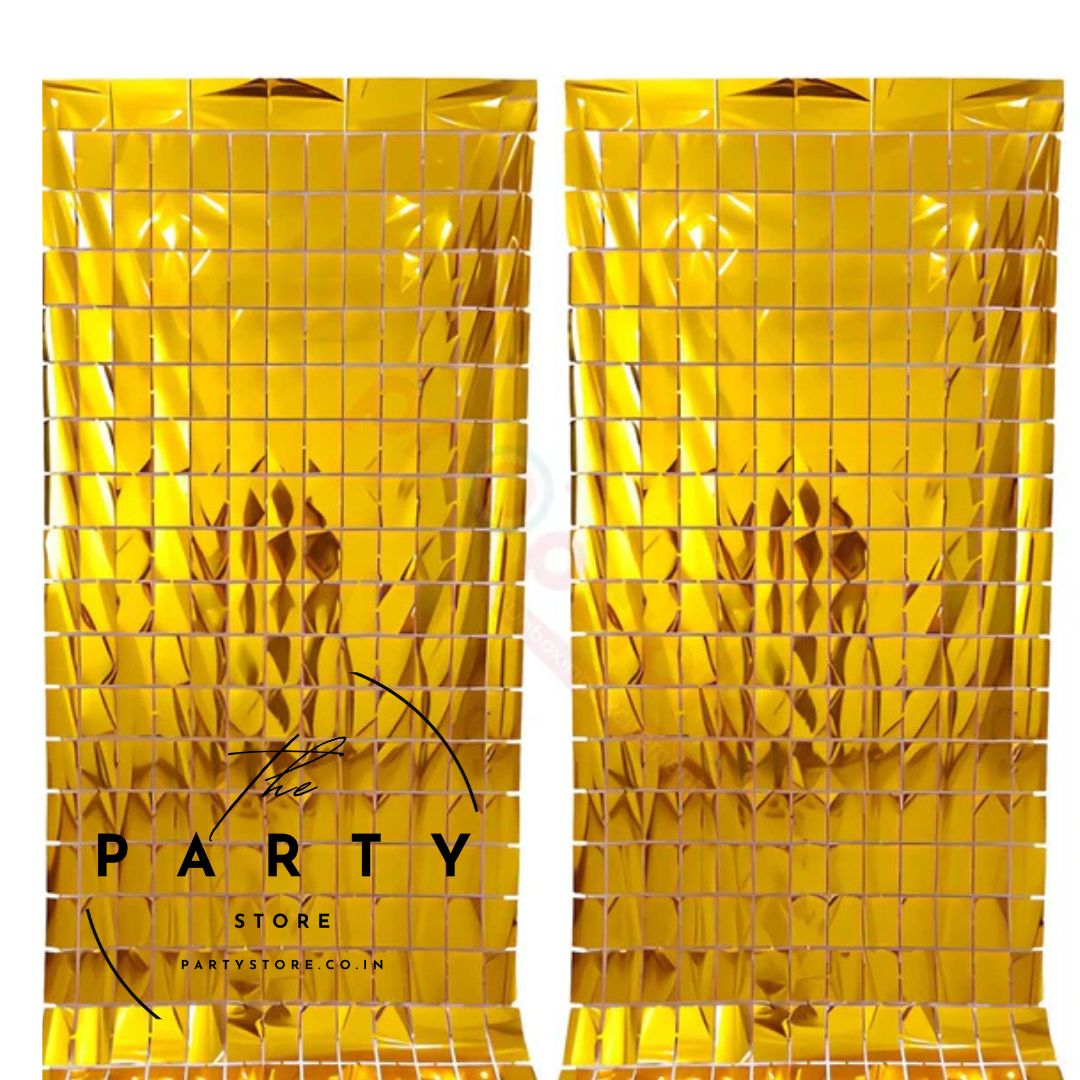 Fringe Square Curtains Happy Birthday Party, Anniversary, Bachelorette, Baby Shower, Bridal Shower Decoration Item