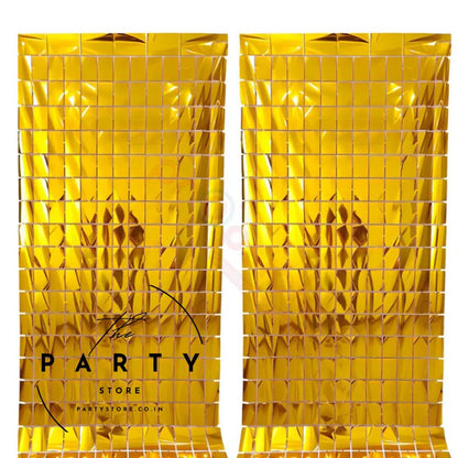 Fringe Square Curtains Happy Birthday Party, Anniversary, Bachelorette, Baby Shower, Bridal Shower Decoration Item